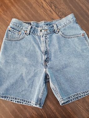 Levi's Classic Light Blue Denim Shorts